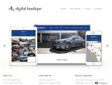 Tablet Screenshot of digital-boutique.com